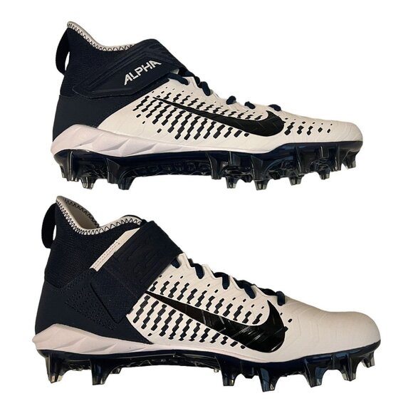 Nike Alpha Menace Pro 2 Mid Football Cleats Team Navy Size 11 BV3945-102 - Picture 5 of 8